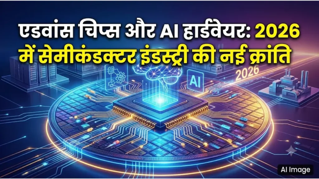 एडवांस चिप्स और AI हार्डवेयर: 2026 में सेमीकंडक्टर इंडस्ट्री की नई क्रांति